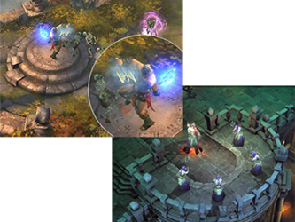 Scene from Diablo 3